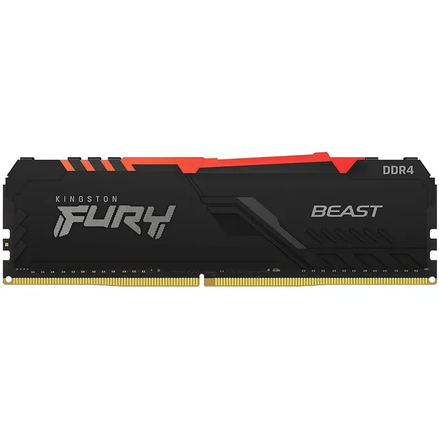 Memoria Ram Kingston Fury Beast Rgb Ddr4 16gb 2666mt/s Dimm