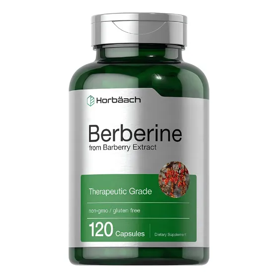 Berberina Hcl 500 Mg Horbäach 120 Capsulas Sabor Neutro