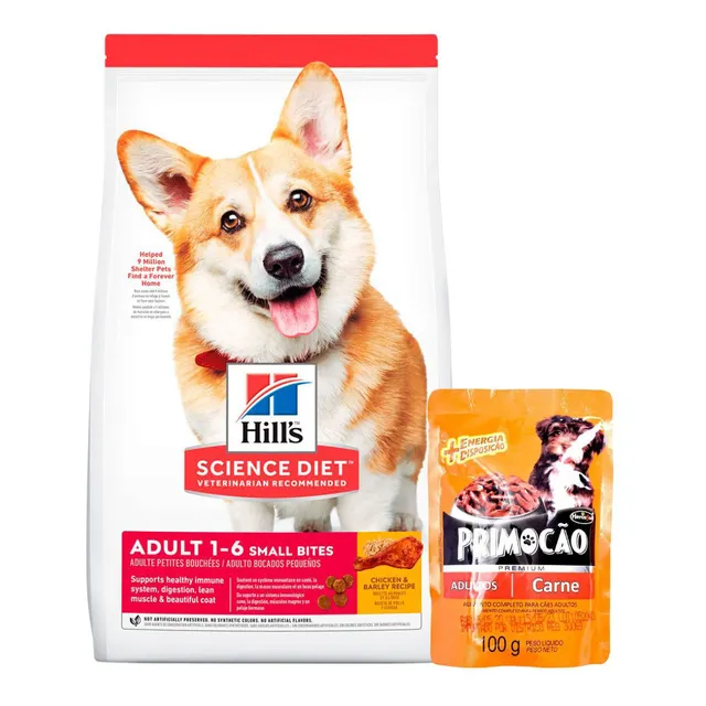 Alimento Hills Perro Adulto Raza Pequeña 2 Kg + Regalo