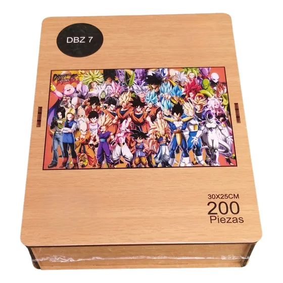Rompecabezas Del Anime Dragon Ball Z De 200 Pzs Diferentes