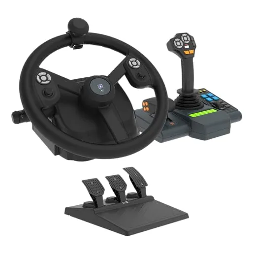 Pack De Control Hori Para Farming Simulator Con Volante