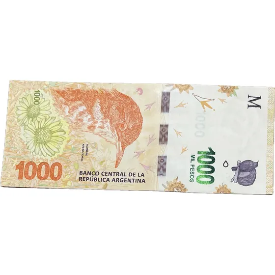 Billete De 1000 Pesos Hornero Serie A Sin Circular