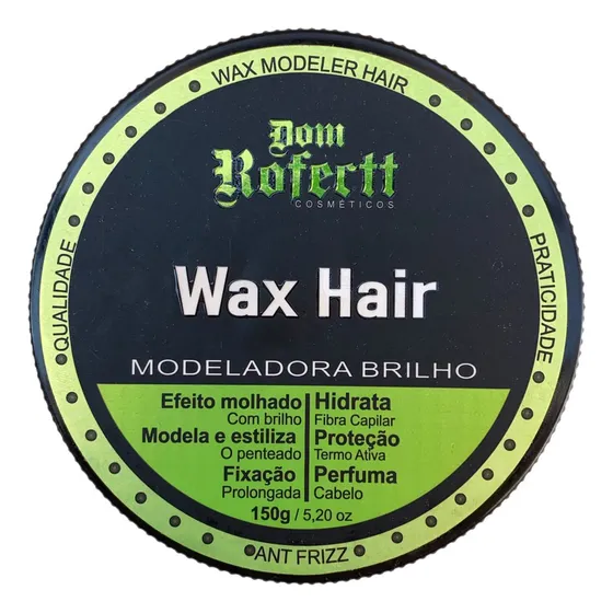 Pasta Anti Frizz Gel Fixador Masculino Modelador Molhado