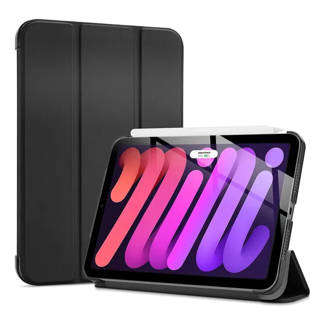 Case Para iPad Mini 6 Gen (2021) / Mini 7 Gen (2024) Negro