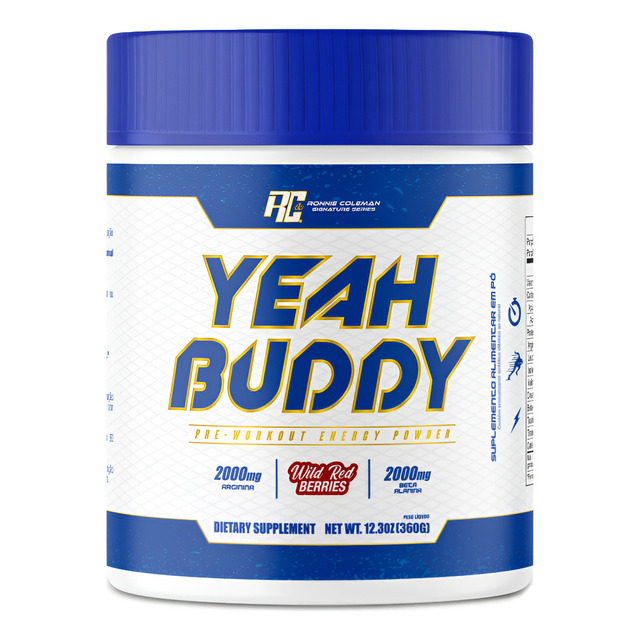 Pré Treino Ronnie Coleman Frutas Vermelhas 360g - Aminoácidos E Beta-alanina