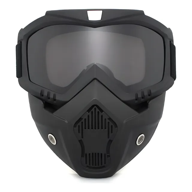 Careta Paintball Mascara Airsoft Motocross Lente Polarisado