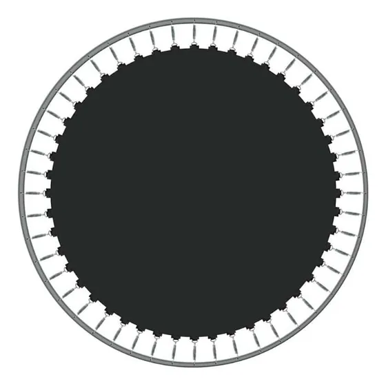 Lona De Salto Para Cama Elástica 3m/3.05m De 64 Ganchos Com Diâmetro De 2,71m Ideal Para Molas De 14cm
