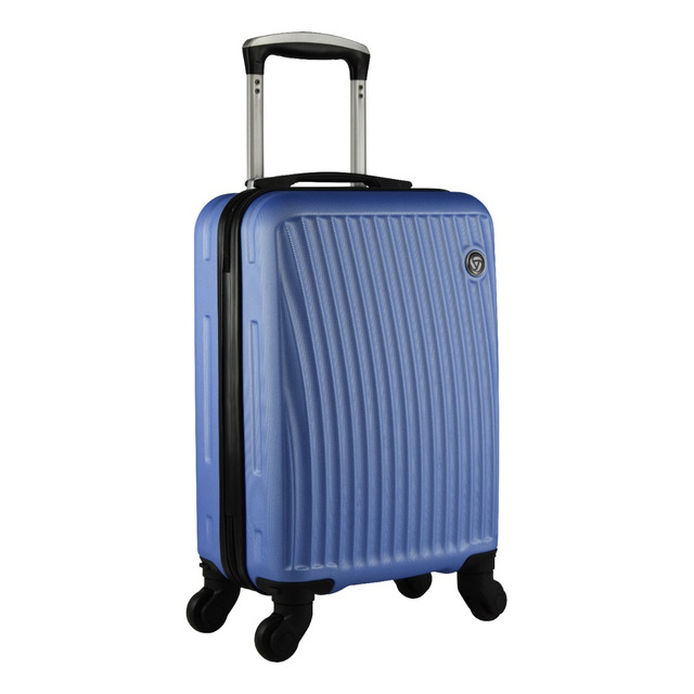 Mala De Viagem Bordo 9kg América - Pp - Yins Azul Lisa