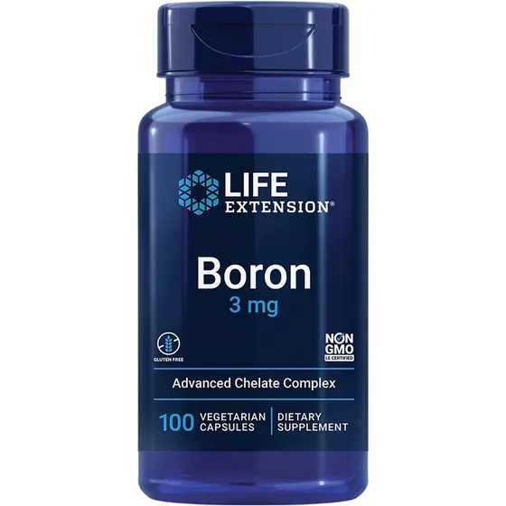 Boron 3mg Suplemento Life Extension 100 Capsulas Usa Boro