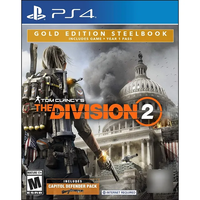 Tom Clancy's The Division 2 Gold Steelbook Edition Ps4