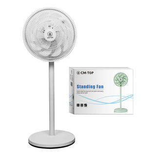 Ventilador De Pedestal 10+5 Aspas Silencioso Blanco 33 Cm 60 Hz Blanco Blanco Plástico 15 Ventilador De Pedestal 10+5 Aspas Silencioso Blanco 33 Cm 60 Hz Blanco Blanco Plástico 15