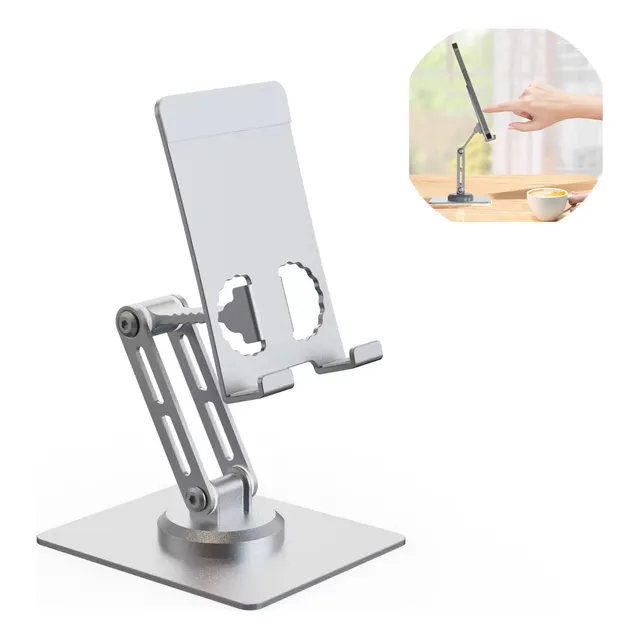 Soporte De Teléfono Celular Móvil Universal Aluminio