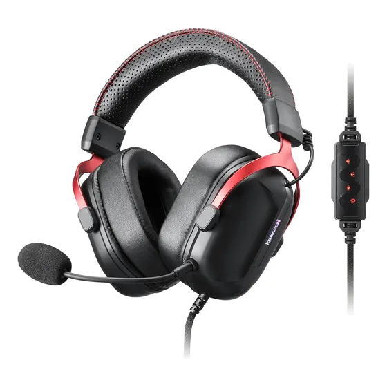 Audifonos Gamer Redragon Cybill H312 Negro Usb, Rgb, 7.1