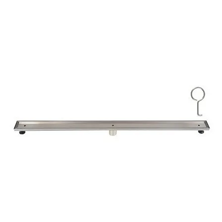 Rejilla Rectangular Fp 1,20 X 0.75 Mts Oculta Acero Inox