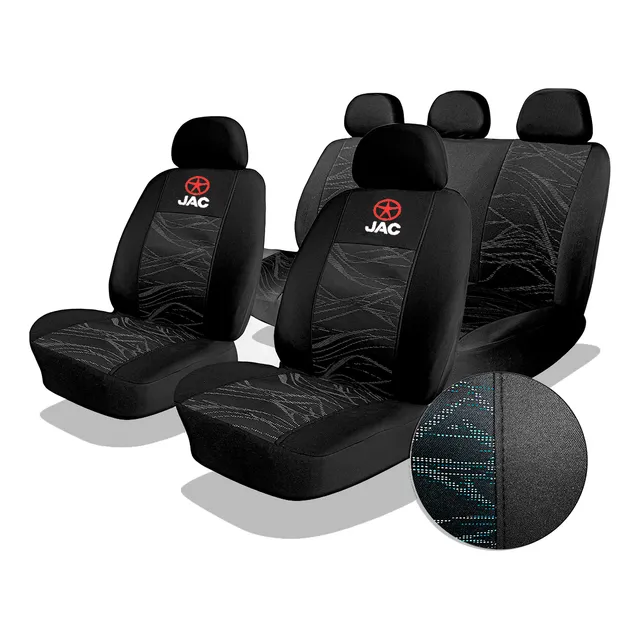 Capa De Banco Carro Tecido Espuma Estampado Jac J2 J3