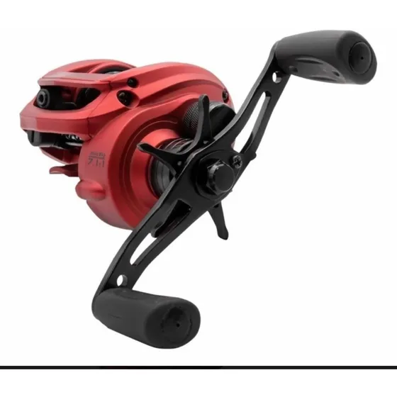 Carretilha Pesca Maruri Redx Big Game Drag 8kg 11 Rolamentos Cor Vermelho Lado da manivela Esquerdo
