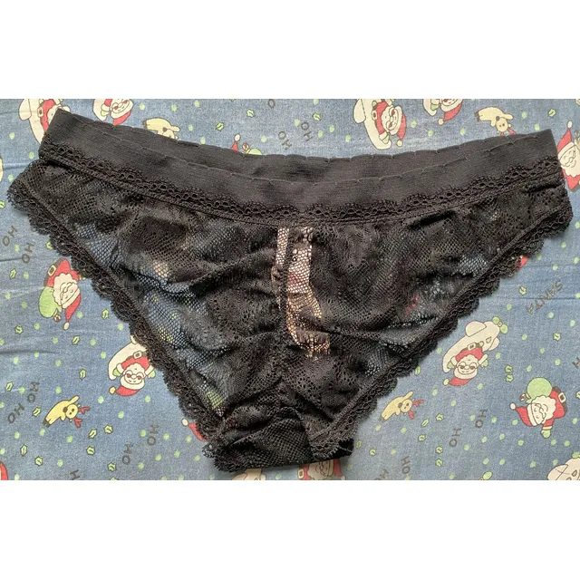 Panty Victoria's Secret Pantaleta Semi Hilo Y Tanga Encaje 