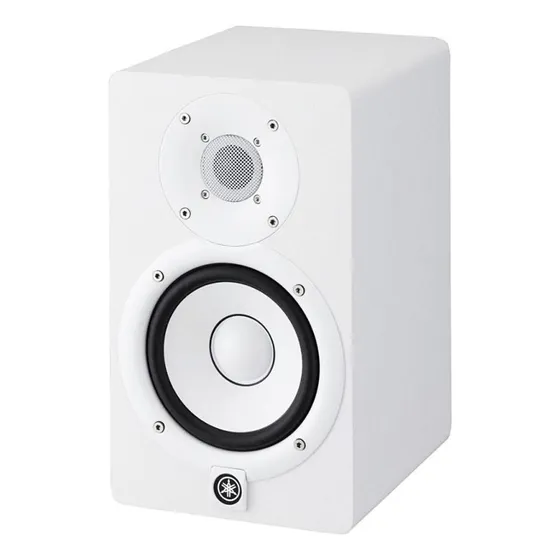 Monitor De Referência Para Estúdio Yamaha Hs5 W Branco