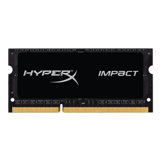 Memória RAM Impact color preto 8GB 1 HyperX HX316LS9IB/8-DDR3L