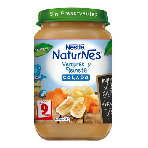 Colado Nestlé® Naturnes® Verduras Y Reineta 215g