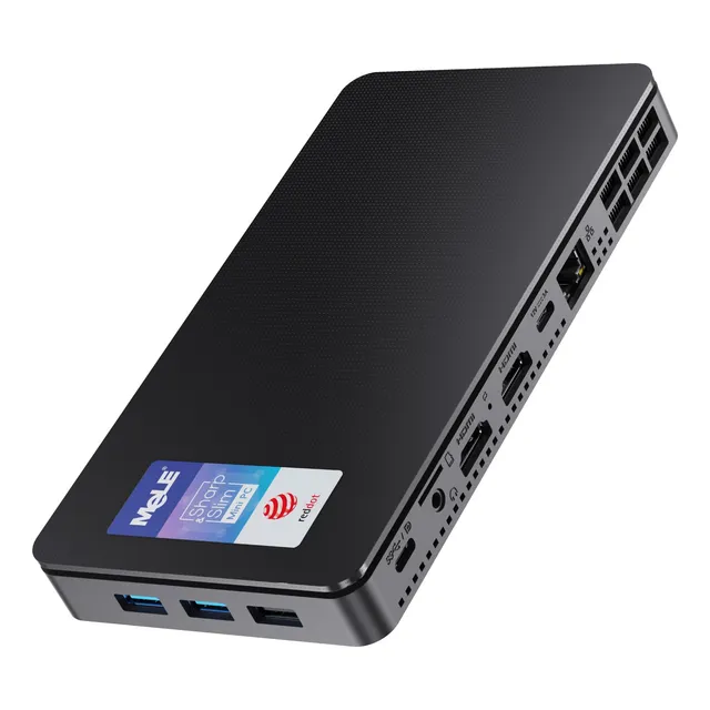 Mele Mini Pc Slim Overclock4c N100 Ganador Del Reddot -
