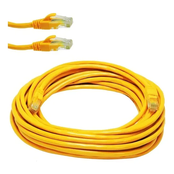 Cable De Red 15 Metros Modem Internet Largo Cat. 6e