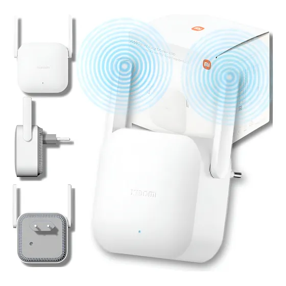 Xiaomi Repetidor De Wifi N300 Sinal 300m Residência Comercio