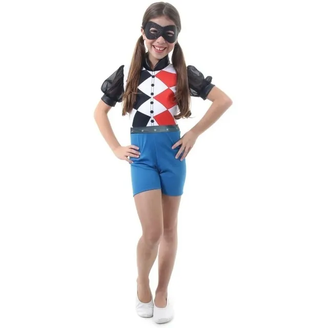 Dc Comics - Disfraz Harley Quinn Corto 3 A 4 Años - 915067p