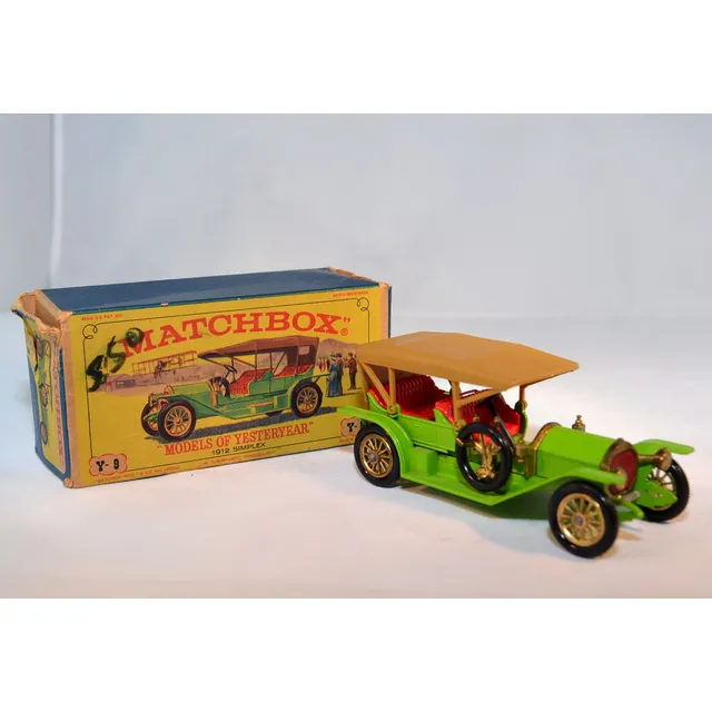 Carro De Coleccion  A Escala Matchbox Simplex 1912