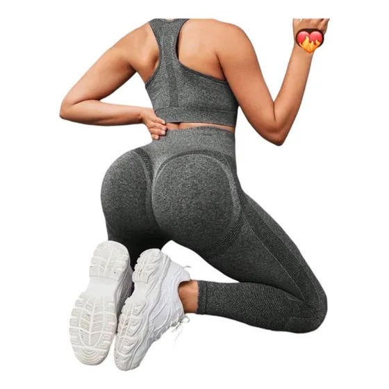 Conjunto Deportivo De Dama Gym Yoga Levanta Cola Talla Unica