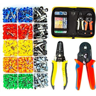 Kit Kotto Virola Terminal De Cable Herramienta Que Prensa Bl Kit Kotto Virola Terminal De Cable Herramienta Que Prensa Bl