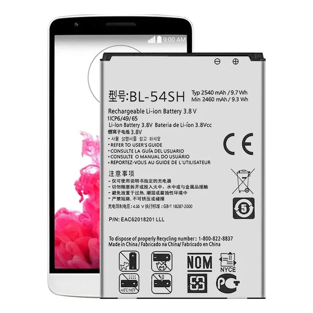 Ddong Bateria Repuesto Bl-54sh Para Sprint LG G3 Vigor Ls885