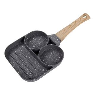 Sartén For Hacer 2 Huevos / Hamburguesa Antiadherente Sartén For Hacer 2 Huevos / Hamburguesa Antiadherente
