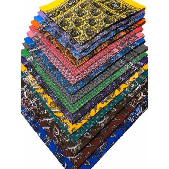 100 Paliacates Pañuelos Mayoreo Estampados