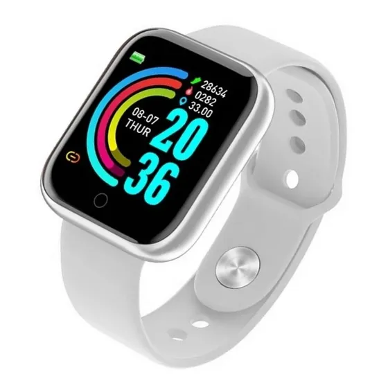 Reloj Inteligente D20 Presión, Frec. Cardíaca Y Whatsapp