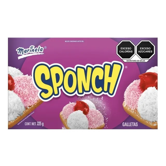 Galleta Marinela Sponch 225g