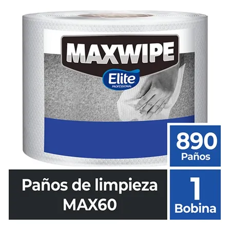 Paño De Limpieza Reutilizable Maxwipe * 890 Paños. Max60