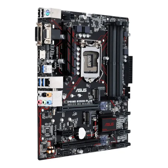 Placa Mãe Asus Prime B250m-plus Lga 1151 Chip B250 Cossfiire Oem 64gb Gamer Dual Ssd M.2