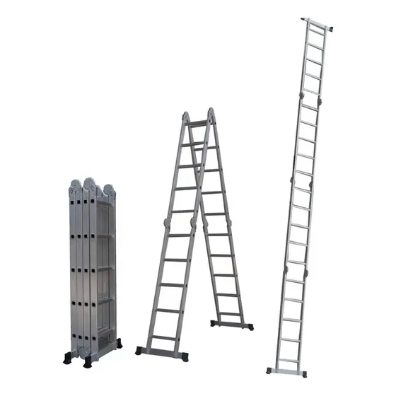 Escalera Multipropósito 5,7mt 20 Peldaños Profesional