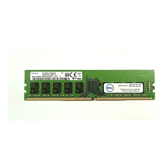 Memória 16gb  Dell 2rx8 Ddr4 2666mhz Ecc Udimm Snpvdfydc/16g