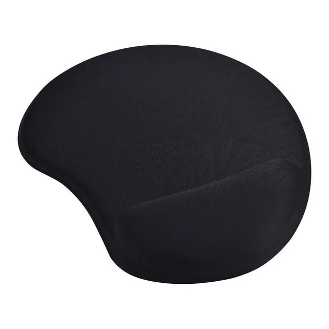 Mouse Pad Con Almohadilla Apoya Muñeca Negro