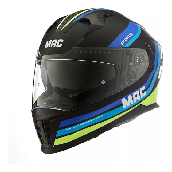 Casco Mac Force Soma Ff069 Doble Visor Integral - Fas Motos