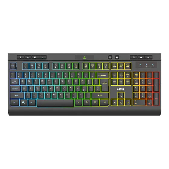 Teclado Acteck Aurean Pro Ta477g Alambrico Usb Rgb Ac-936743