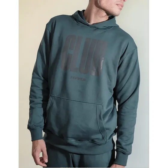 Topper Buzo - Rtc Loose Urbano Petroleo 