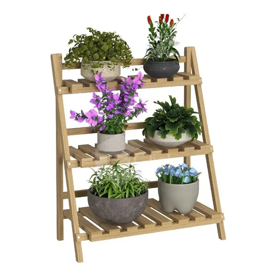 Porta Enfeites Pinus Multiuso De Chão