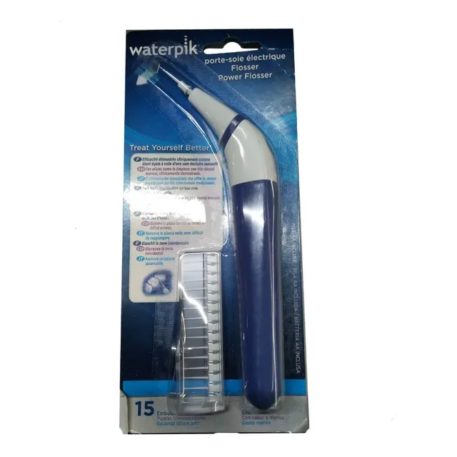 Limpiador Inter Dental Waterpik Con 15 Puntas Sabor Menta.