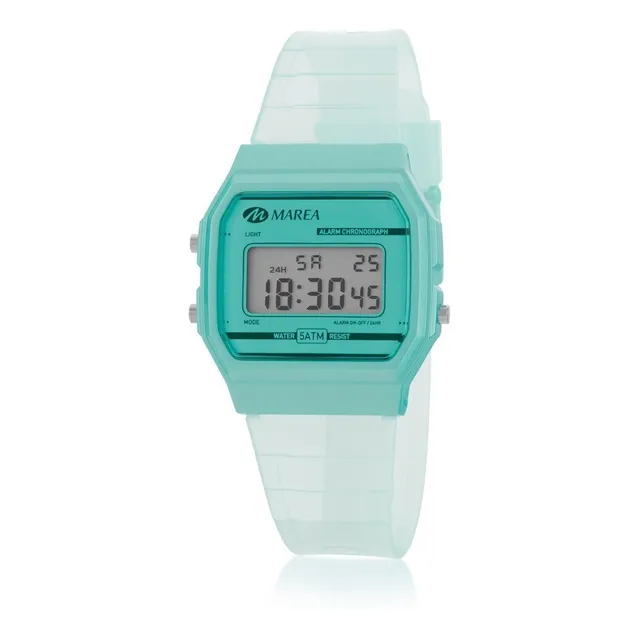 Marea Watch B3535003 Color de la correa Turquesa Color del bisel Turquesa Color del fondo Turquesa