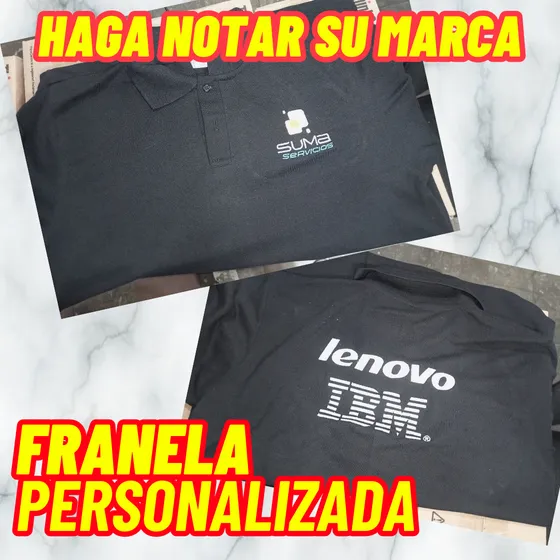 Chemises Franelas Personalizada Bordada