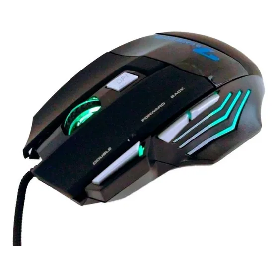 Raton Gaming Mouse Alambrico 3d 2400dpi 1.5mts Cable