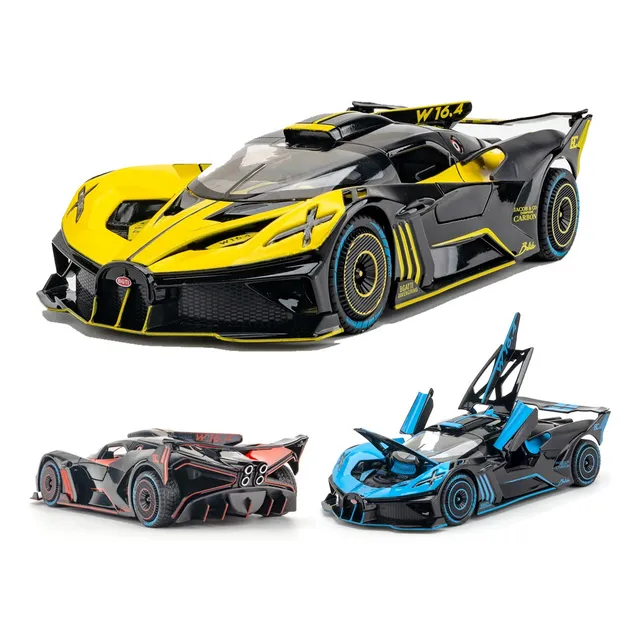Bugatti Bolide Miniatura Metal Coche Colección Regalos 1/24